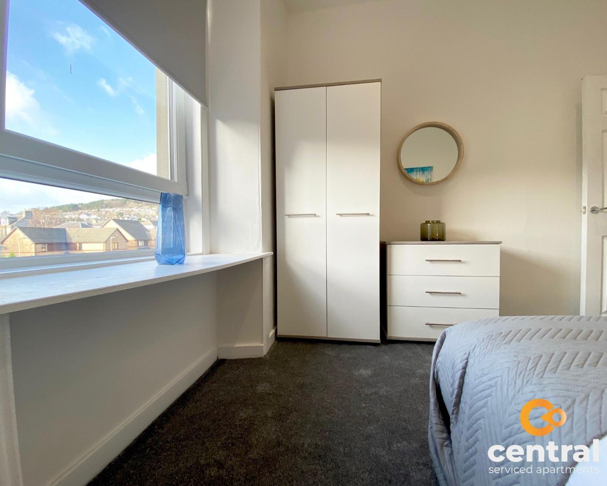 Central Serviced Apartments - Cosy 1 Bedroom - Modern - Close To Transport Links - Quiet Neighbourhood - Fast Wifi - Fully Equipped - Smart Tvs In All Rooms - Monthly Stays Welcome - Free Street Parking - Ideal Relocation To Dundee Accommodation Exteriör bild