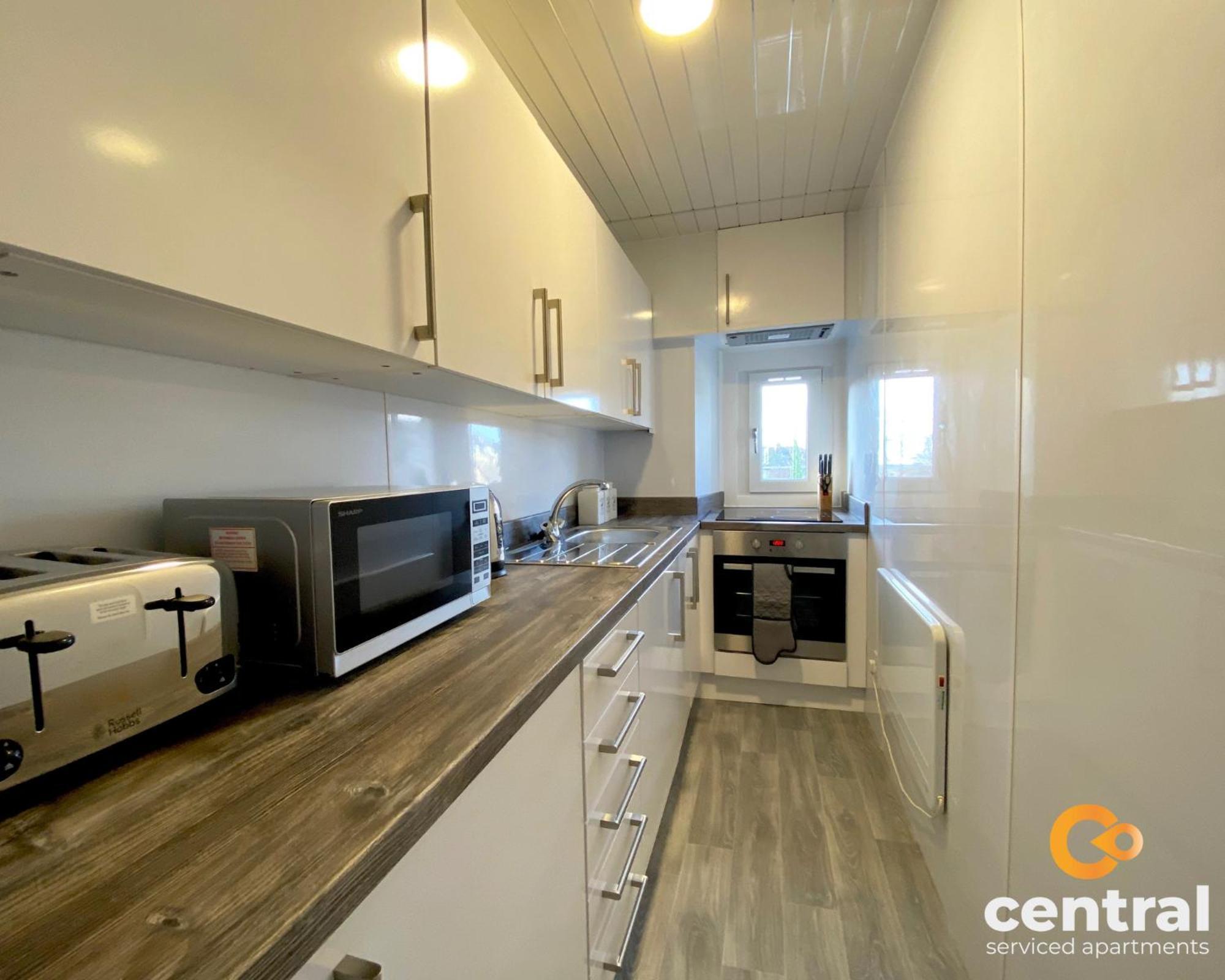 Central Serviced Apartments - Cosy 1 Bedroom - Modern - Close To Transport Links - Quiet Neighbourhood - Fast Wifi - Fully Equipped - Smart Tvs In All Rooms - Monthly Stays Welcome - Free Street Parking - Ideal Relocation To Dundee Accommodation Exteriör bild