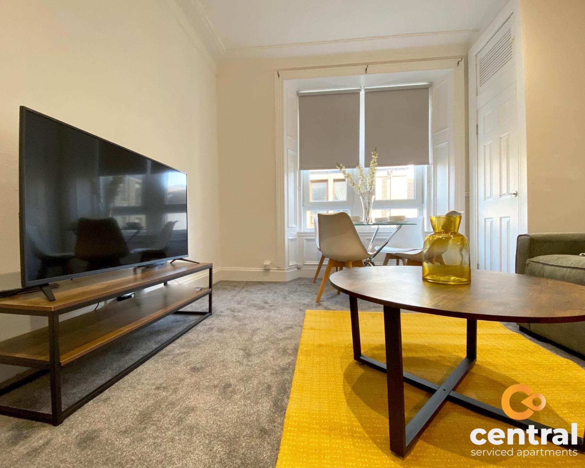 Central Serviced Apartments - Cosy 1 Bedroom - Modern - Close To Transport Links - Quiet Neighbourhood - Fast Wifi - Fully Equipped - Smart Tvs In All Rooms - Monthly Stays Welcome - Free Street Parking - Ideal Relocation To Dundee Accommodation Exteriör bild