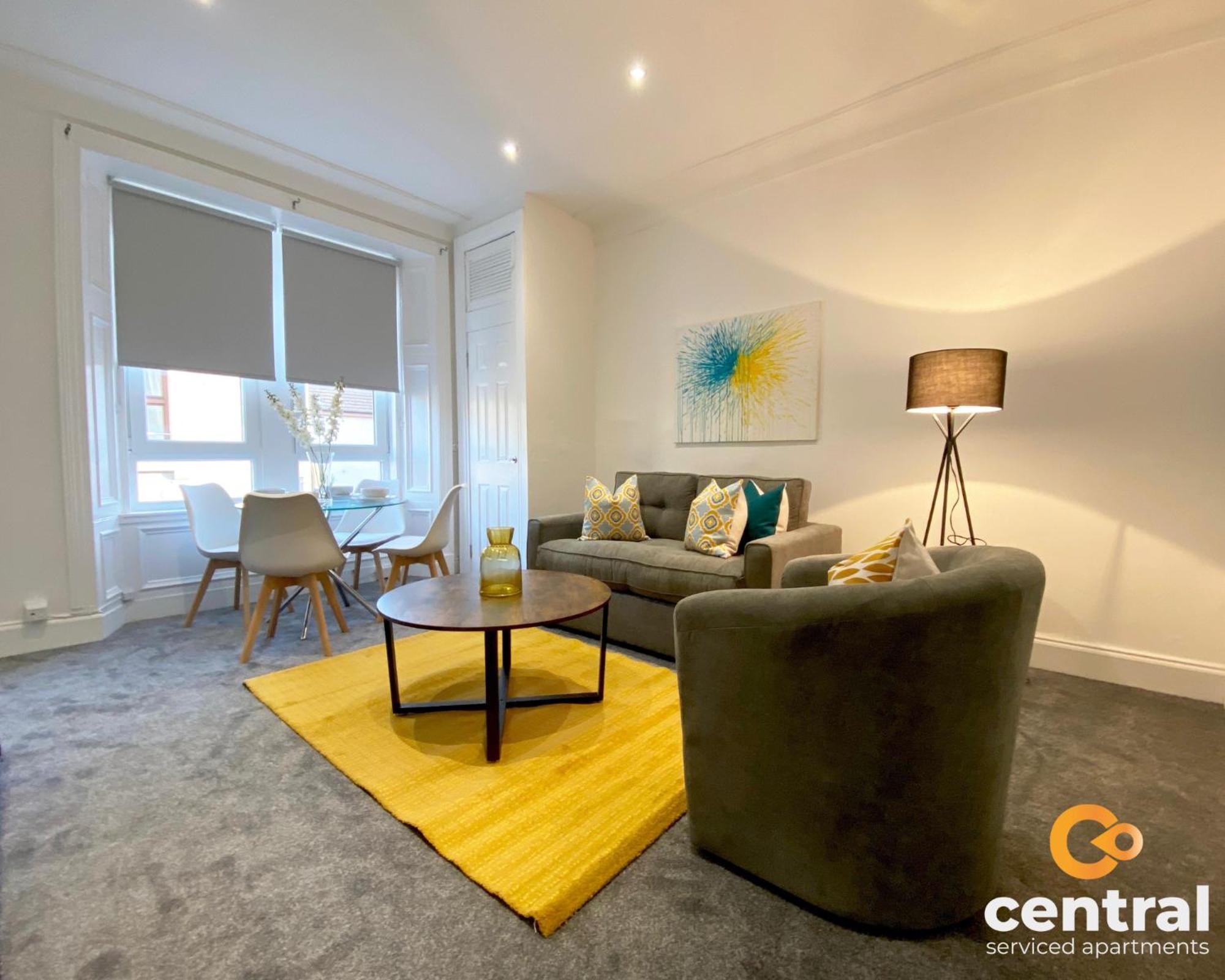 Central Serviced Apartments - Cosy 1 Bedroom - Modern - Close To Transport Links - Quiet Neighbourhood - Fast Wifi - Fully Equipped - Smart Tvs In All Rooms - Monthly Stays Welcome - Free Street Parking - Ideal Relocation To Dundee Accommodation Exteriör bild