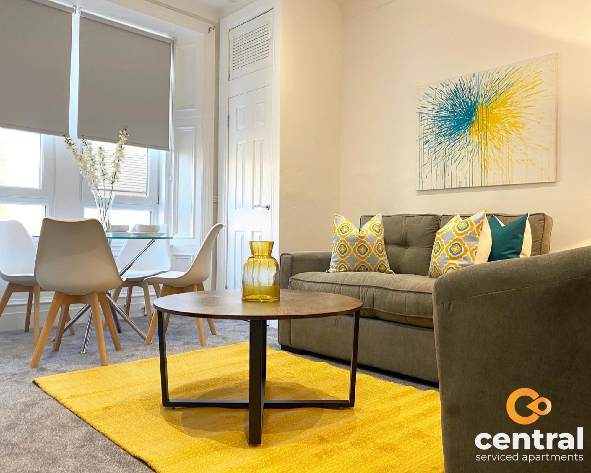 Central Serviced Apartments - Cosy 1 Bedroom - Modern - Close To Transport Links - Quiet Neighbourhood - Fast Wifi - Fully Equipped - Smart Tvs In All Rooms - Monthly Stays Welcome - Free Street Parking - Ideal Relocation To Dundee Accommodation Exteriör bild