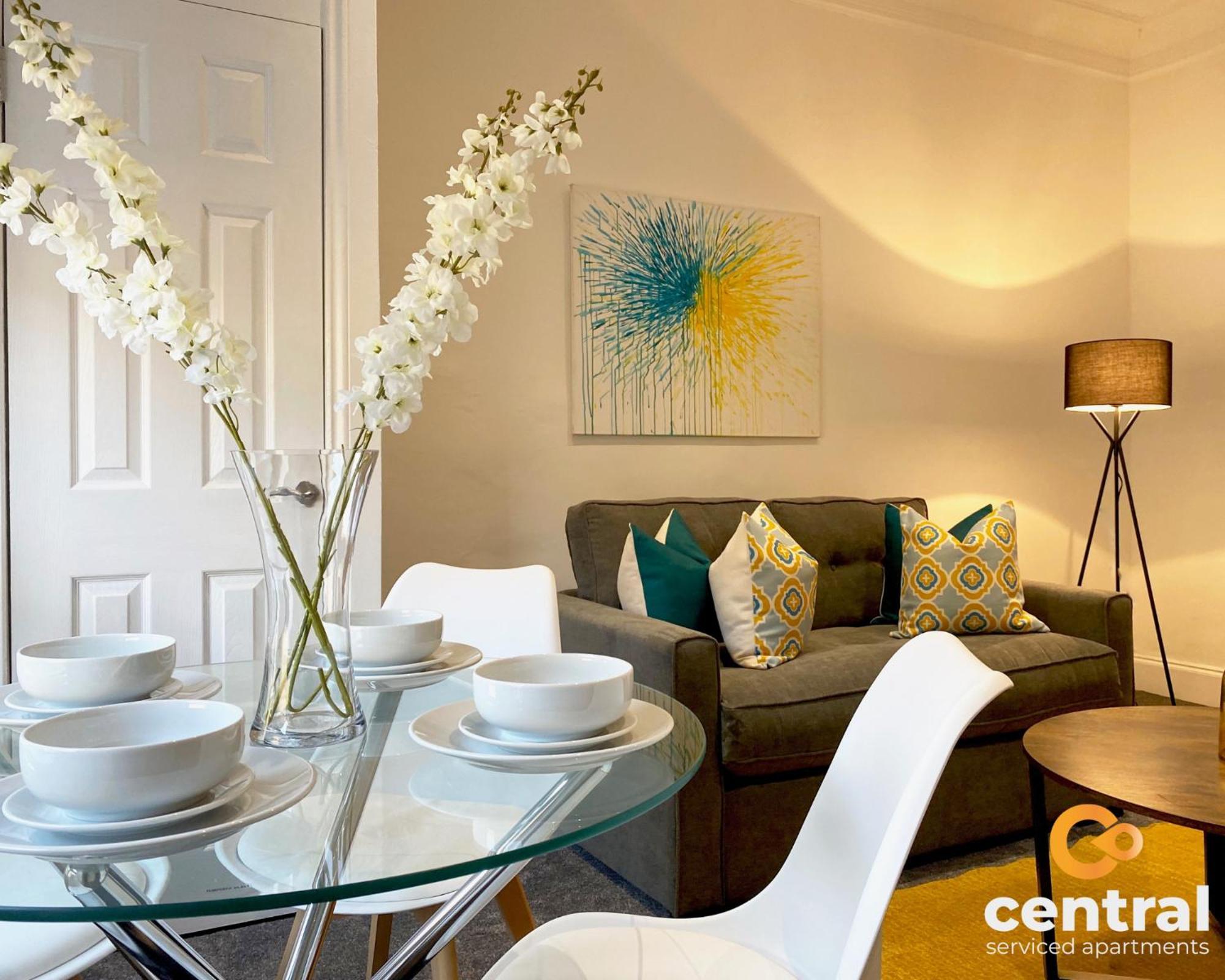 Central Serviced Apartments - Cosy 1 Bedroom - Modern - Close To Transport Links - Quiet Neighbourhood - Fast Wifi - Fully Equipped - Smart Tvs In All Rooms - Monthly Stays Welcome - Free Street Parking - Ideal Relocation To Dundee Accommodation Exteriör bild